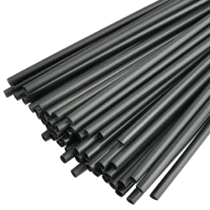 Трубочки коктейльные фреш ЧЕРНАЯ d6,8-21см (500шт) (20уп/ящ)