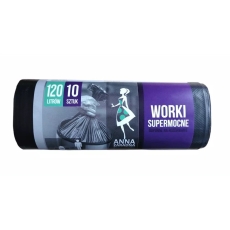 Пакети для сміття Anna Zaradna 120л 10шт (1/30)